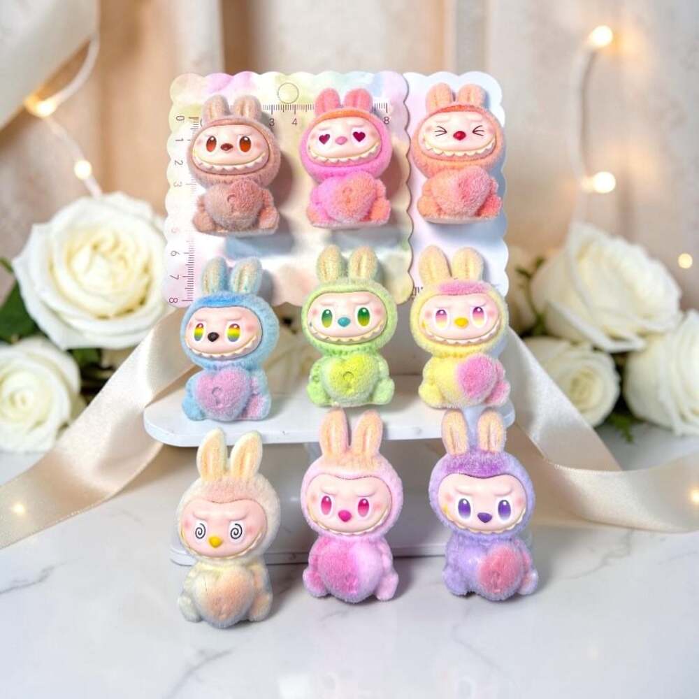 Fantasy Character Flocked Resin Figurine
